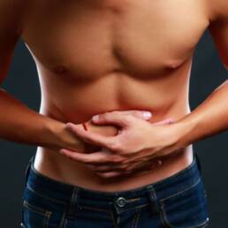 l'aria nello stomaco sopra certi limiti può causare turbolenze intestinali