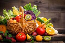 Un regolare consumo di frutta e verdura può garantire un buon apporto idrico