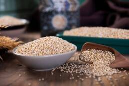 La quinoa è ricca di fibre