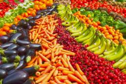 Si consiglia il consumo di frutta e verdura di stagione